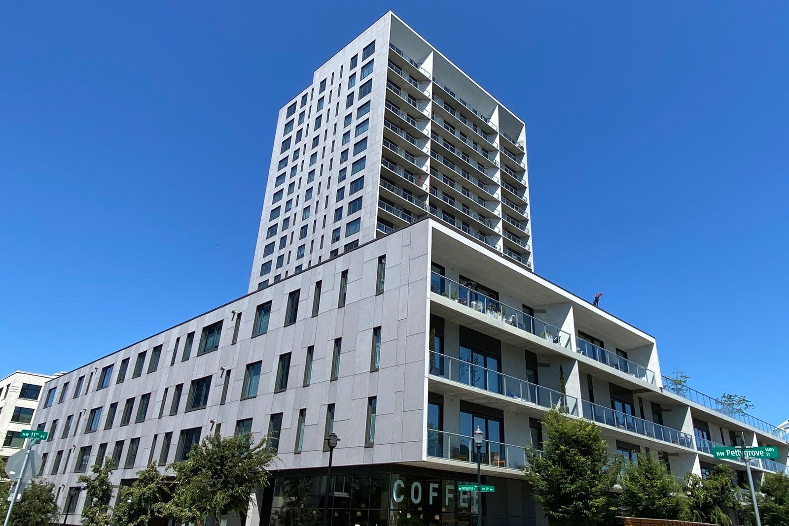 Vista North Pearl condos in Portland